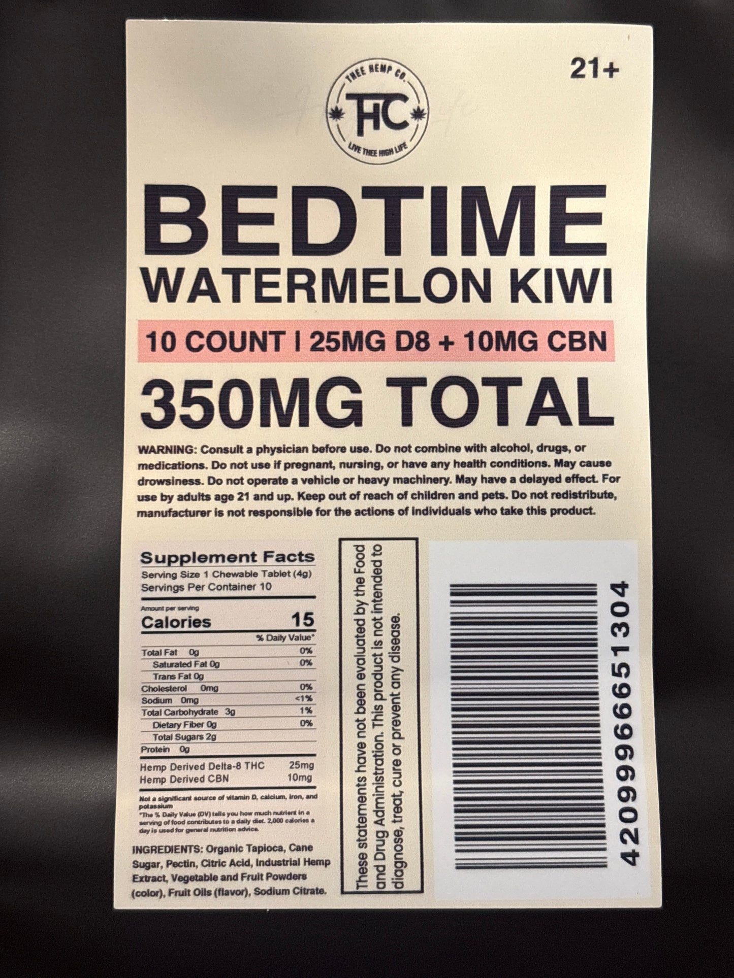 High Life Bedtime 50 count
