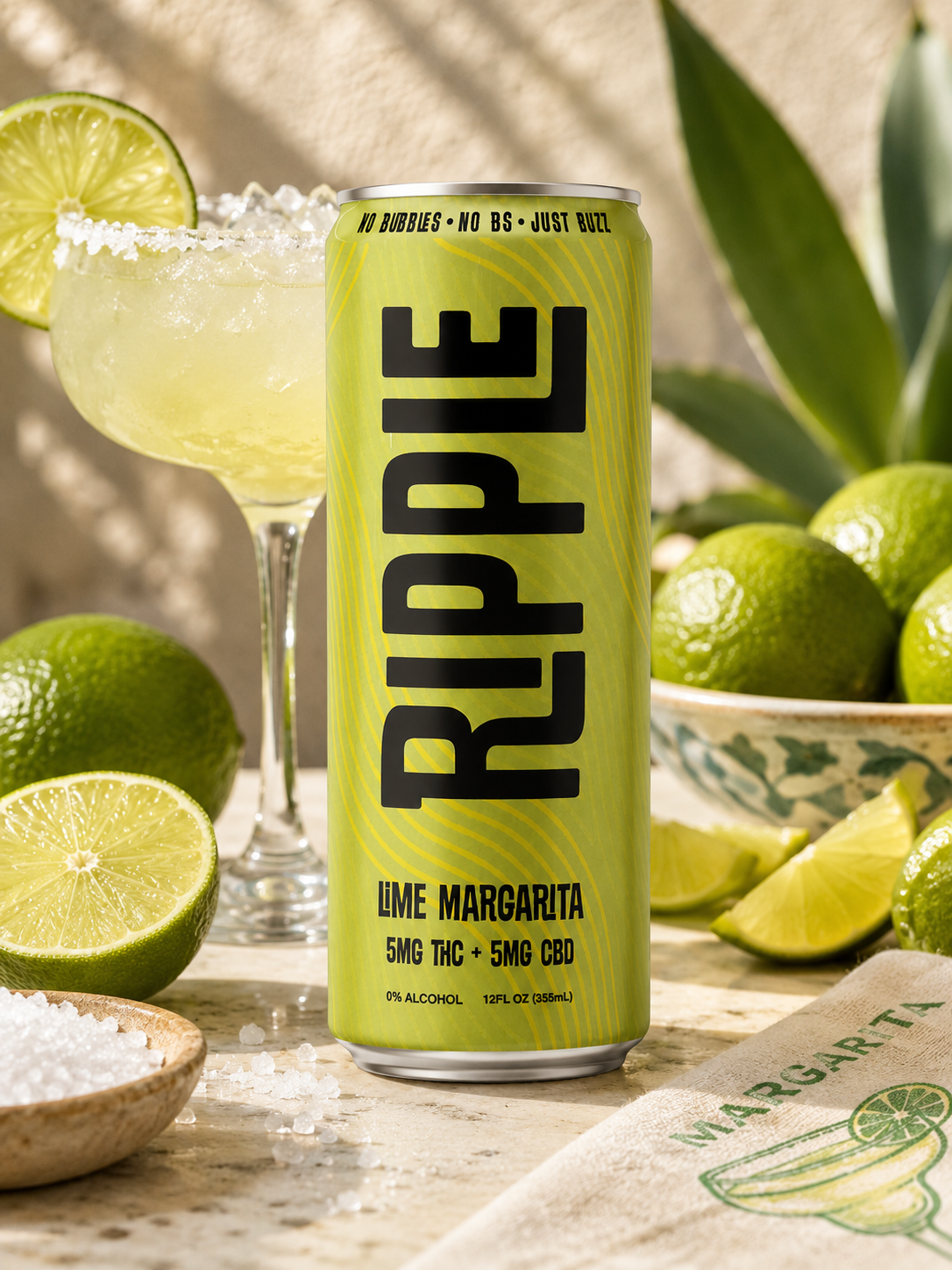 Ripple Lime Margarita Seltzer