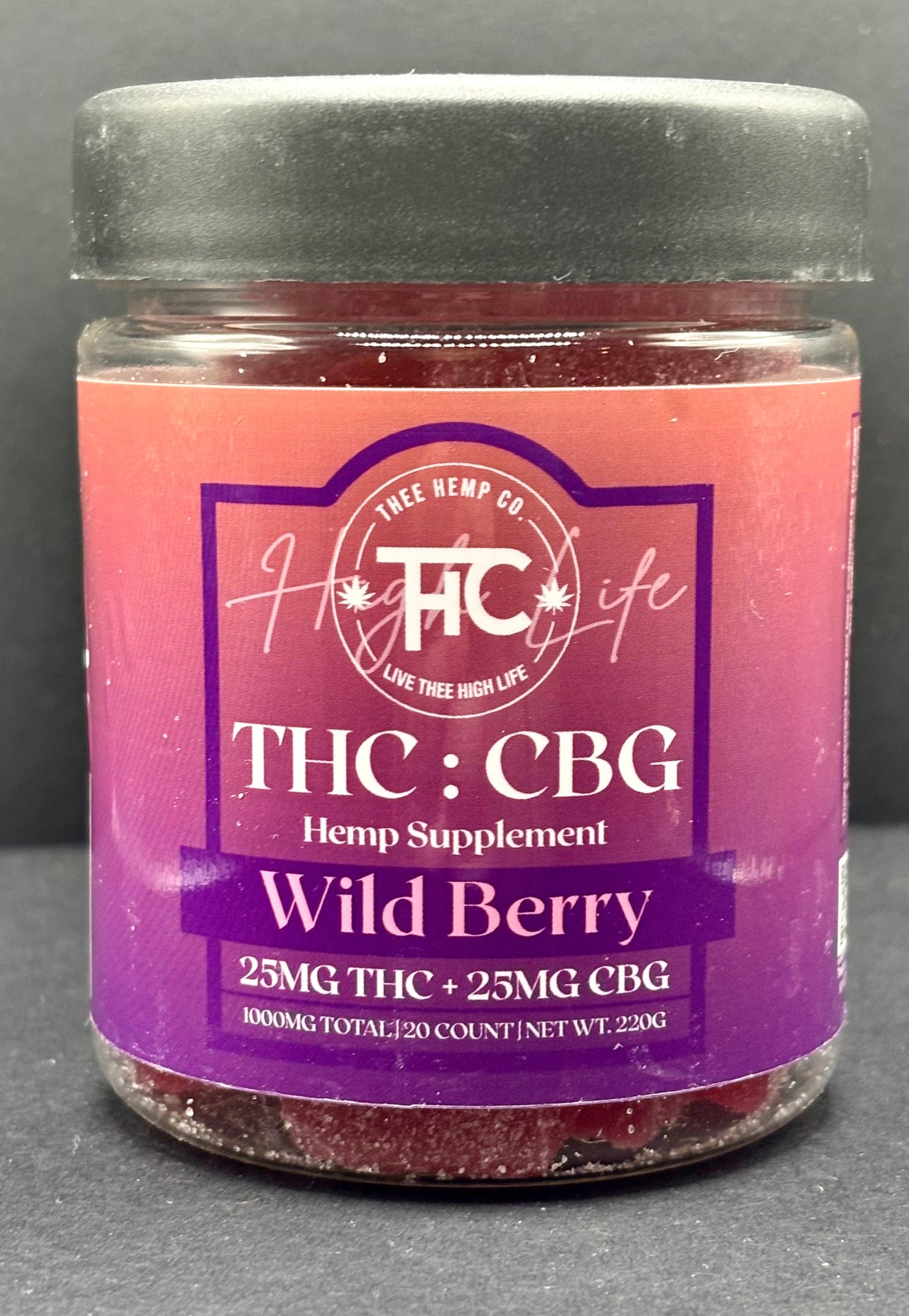 1:1 25mg THC + 25mg CBG Cubes