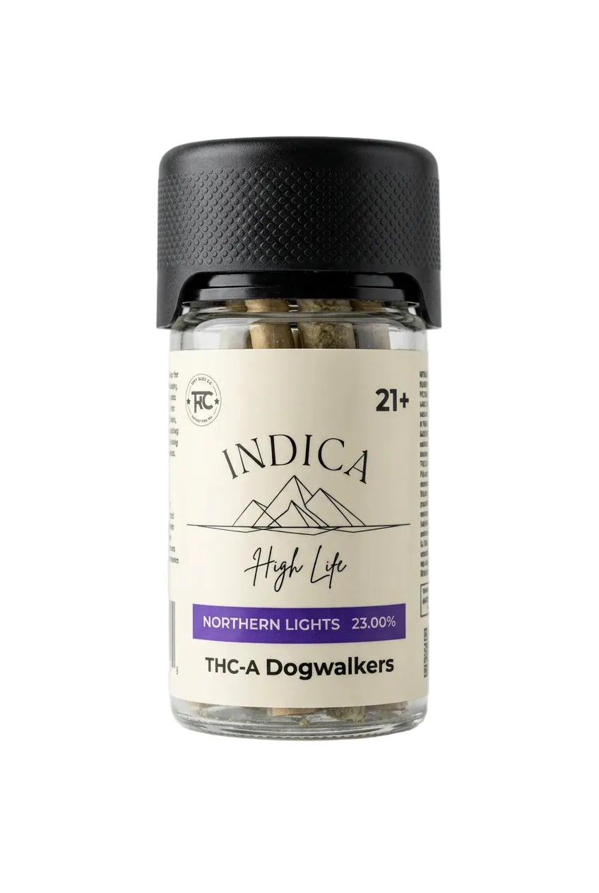 THC-A 1/2 Gram Pre-Rolls - Dog Walkers