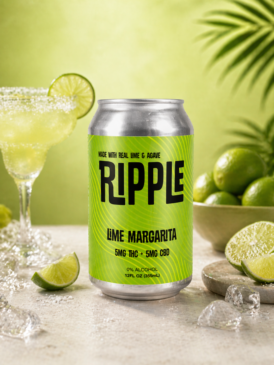 Ripple Lime Margarita Seltzer