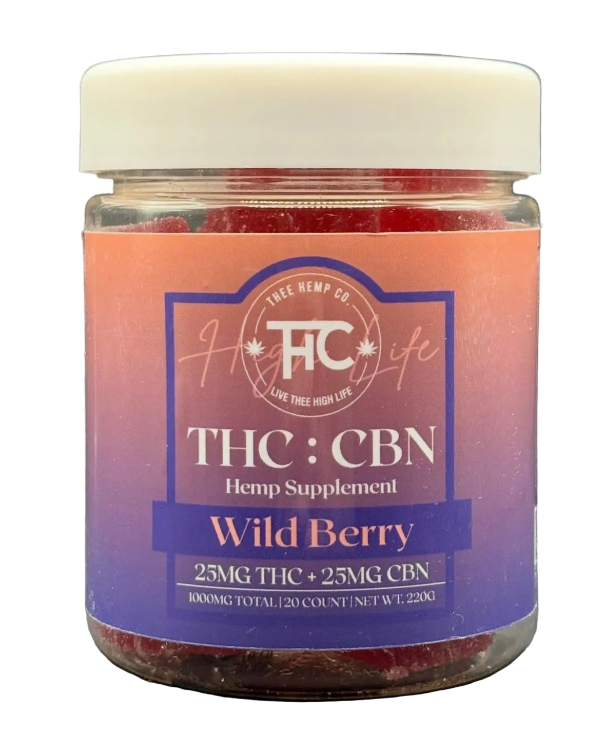 1:1 25mg THC + 25mg CBN Cubes
