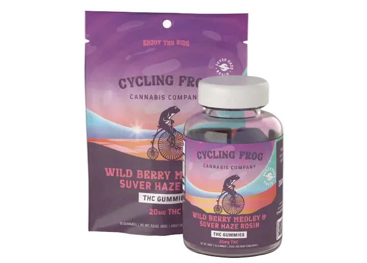 Cycling Frog Edible Jars + Bags